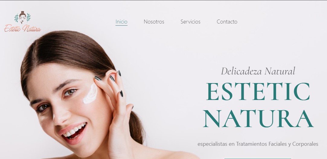 Web Centro Estetic Natura - Wilapp