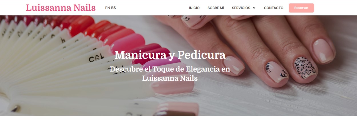 Web Luissanna Nails - Wilapp