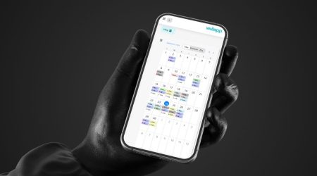 Distribuidores mockup ERP móvil