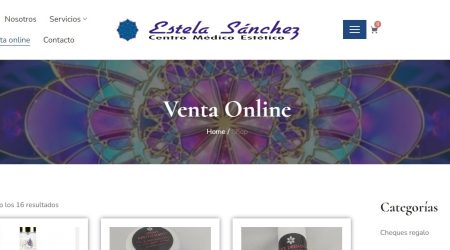 Ecommerce Centro Médico Estela Sánchez - Wilapp