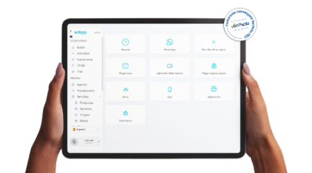 Programa facturación Wilapp mockup ERP