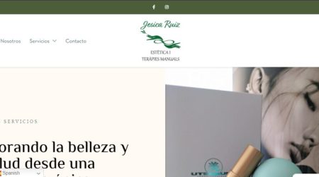 Web Estética Jésica Ruiz - Wilapp