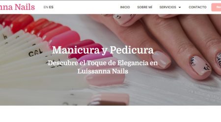 Web Luissanna Nails - Wilapp