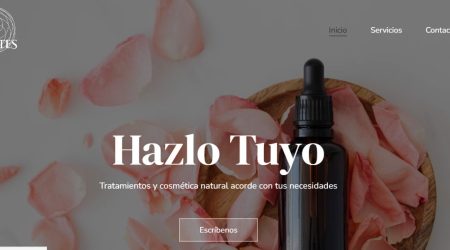 Web Xárites Belleza | Wilapp